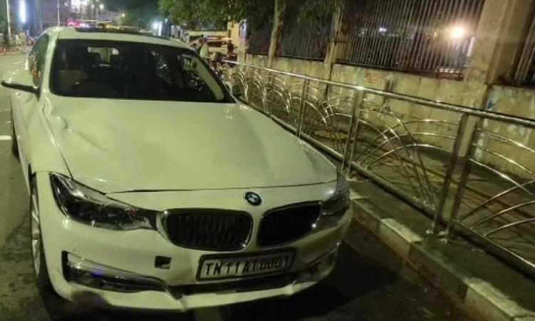 Woman killed after mowed down by luxury car in Chennai Woman killed after mowed down by luxury car in Chennai