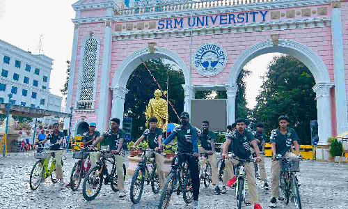 DT Next campus: SRM IST marks World Bicycle Day