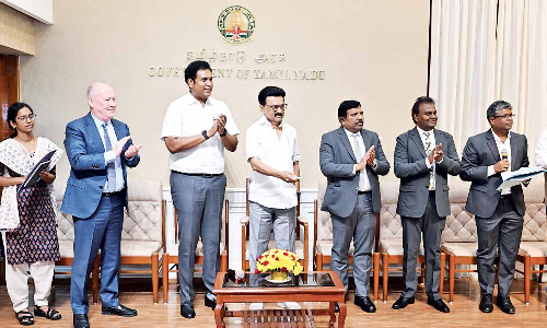 CM Stalin inaugurates Rs 300 crore robotics component unit in Kancheepuram CM Stalin inaugurates Rs 300 crore robotics component unit in Kancheepuram
