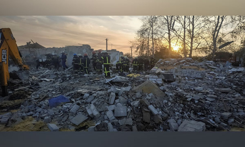 Russian strike kills 5 in Ukraine, including a 1-year-old, hours after Trump-Putin call Russian strike kills 5 in Ukraine, including a 1-year-old, hours after Trump-Putin call