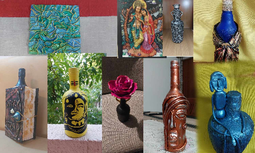 Charvi Nangias workshop brings fabric sculpting over wood to Chennai