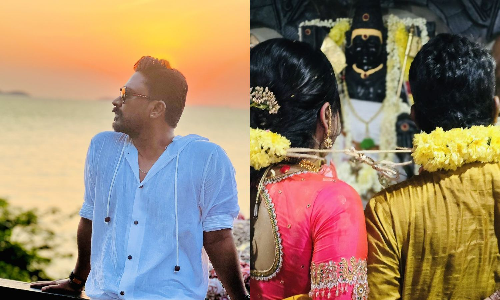 Actor Krishna ties the knot with Sadhvia