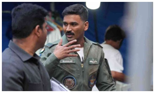 Dhanush flaunts his new avatar in short hair and moustache for Tere Ishk Mein Dhanush flaunts his new avatar in short hair and moustache for Tere Ishk Mein