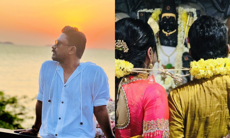 Actor Krishna ties the knot with Sadhvia Actor Krishna ties the knot with Sadhvia