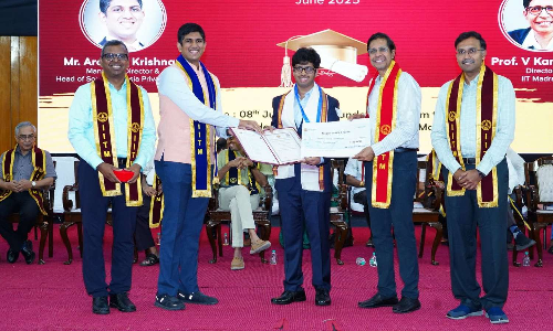 IIT Madras hosts convocation for BS degree graduates IIT Madras hosts convocation for BS degree graduates