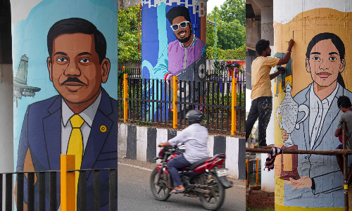 Icons celebrated by the Chennai streets they hail from