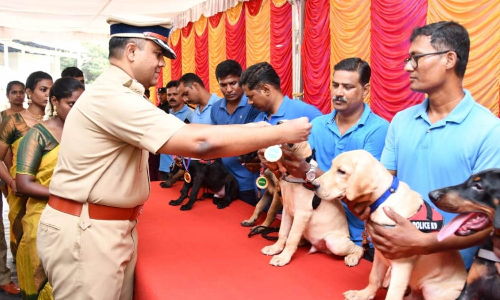 11 new puppies inducted into Chennai Polices dog squad