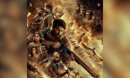 Arya looks intense, gritty in first look of Ananthan Kaadu