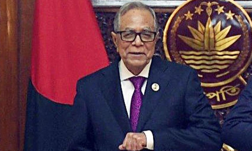 Ex-prez Hamid returns to Bangladesh month after departure sparked uproar