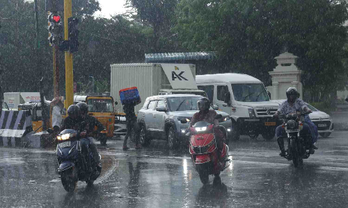 Weather dept issues heavy rain alert in Tamil Nadu till June 23