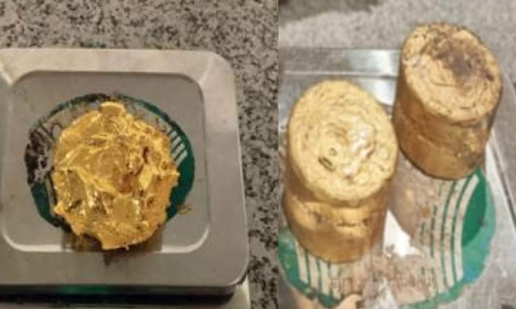 Gold worth Rs 1.3 crore seized at Chennai Airport; two passengers held for smuggling