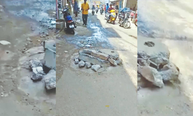 Chennai Citizen Connect: Public seek permanent solution to broken SWD cover in Korukkupet