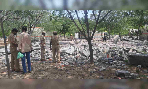 3 workers killed, two others hurt in Virudhunagar cracker unit blast