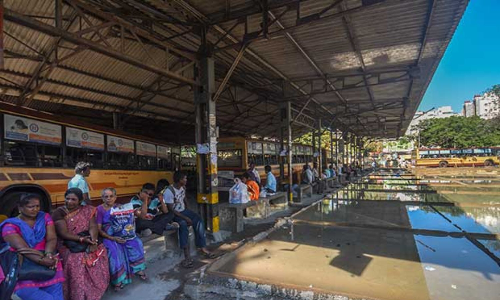 Chennai Corporation plans to set up steel roof shed at Royapuram bus stand