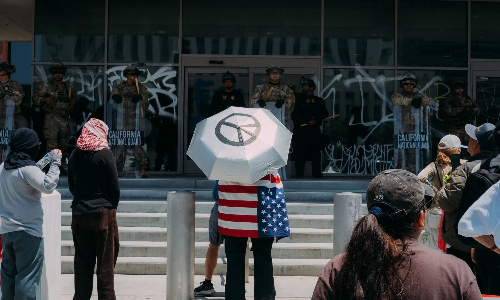 Falling through: Trump’s flawed message to Los Angeles