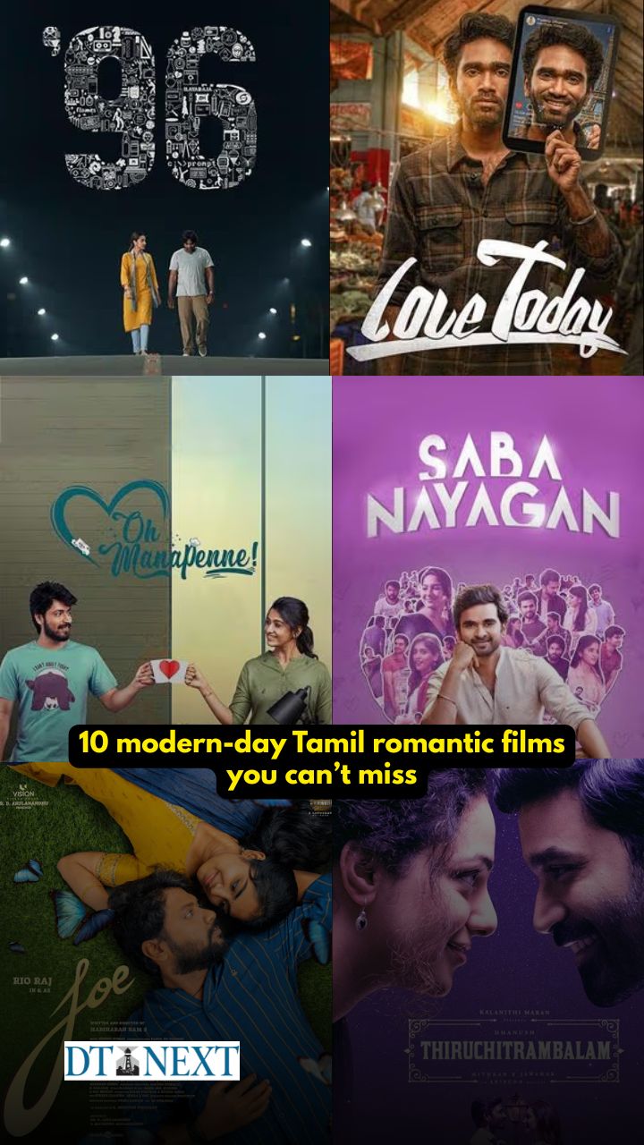 10 modern-day Tamil romantic films you cant miss 10 modern-day Tamil romantic films you cant miss