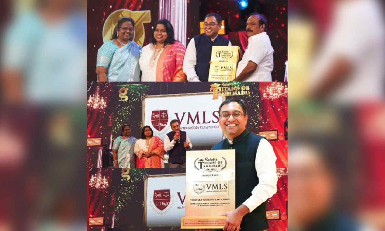 DT Next campus: VMLS bestowed with Titans of TN award