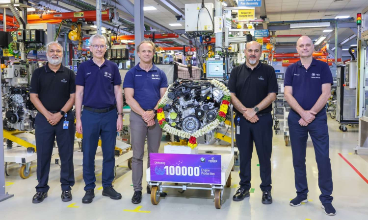 Force Motors, BMW roll out 100,000th engine from Chennai plant