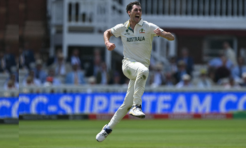 Pat on the back: Skipper scalps six wickets as Australia bundles South Africa for 138 runs