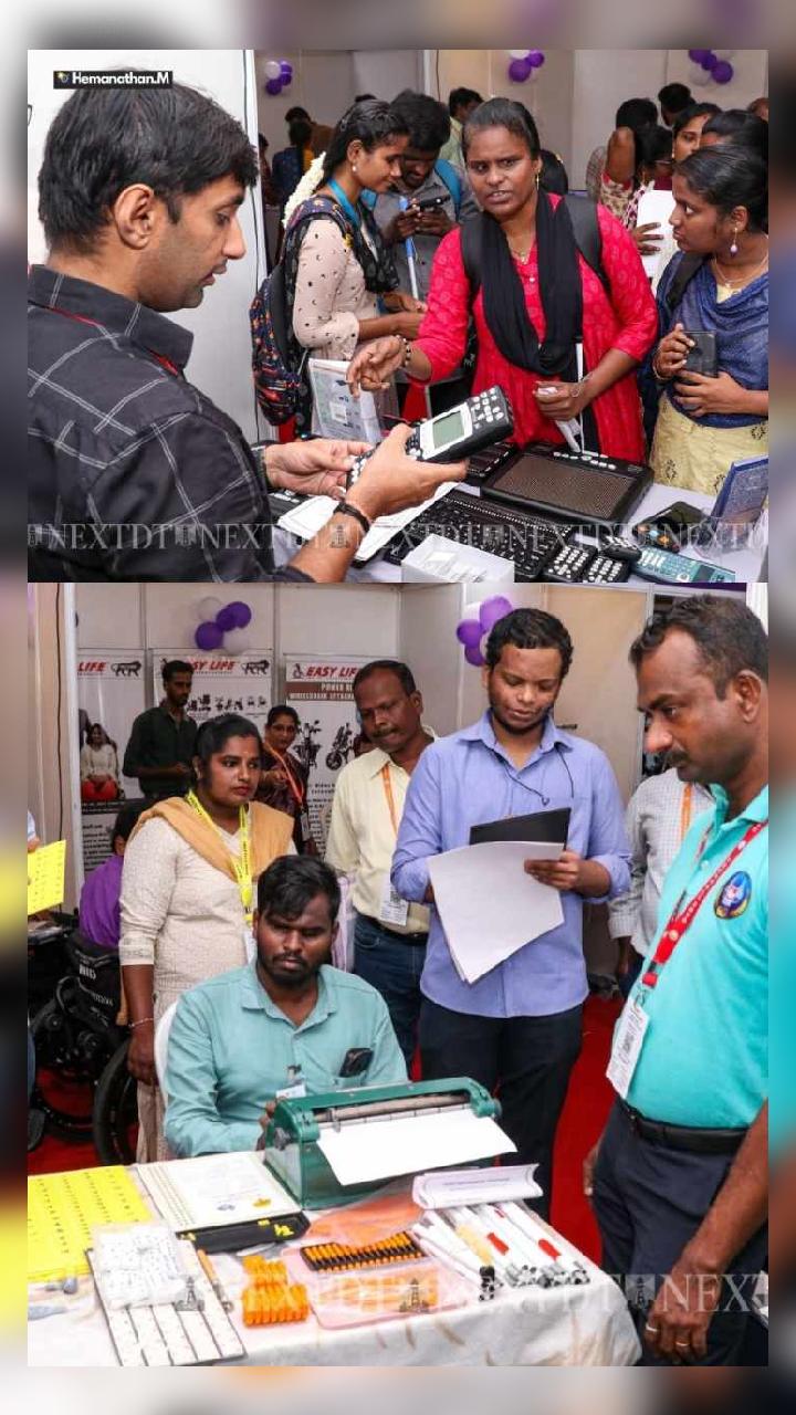 Photos of the Day: Disability expo and anti-child labour rally in Chennai Photos of the Day: Disability expo and anti-child labour rally in Chennai