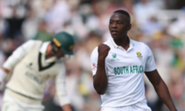 Rabada and Jansen combined for eight wickets and Oz bowling attack responded in style