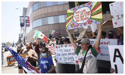 Nationwide protests against immigration raids escalate, leading to arrests and curfews