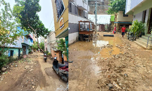 Mayor’s ward in Perambur cries for attention thanks to CMWSSB Mayor’s ward in Perambur cries for attention thanks to CMWSSB