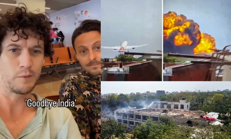 ‘Goodbye India’: UK nationals record video moments Air India plane crash in Ahmedabad