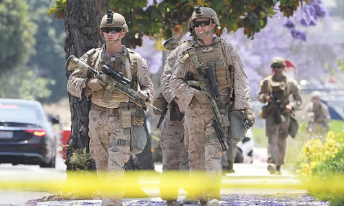 Marines take over some security in LA while cities across US prep for No Kings rallies