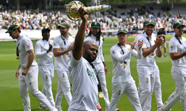 Cricketing world explodes with joy as SA finally wins major ICC title