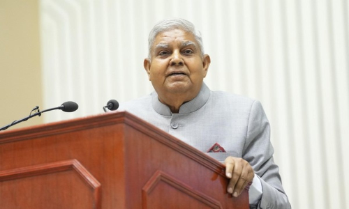 India cannot afford to be divided over languages, says VP Dhankhar