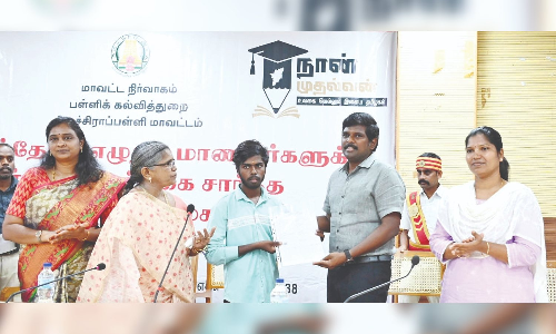 Special meet addresses admission woes of class 12 students in Tiruchy