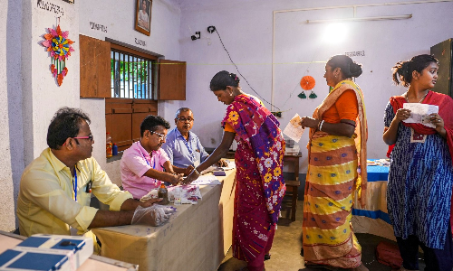 Over 45 pc polling till 1 pm in by-election to Kaliganj assembly seat in Bengal
