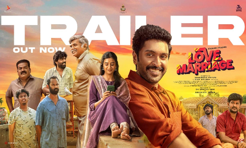 Vikram Prabhu’s Love Marriage trailer is a fun-filled quirky family drama Vikram Prabhu’s Love Marriage trailer is a fun-filled quirky family drama