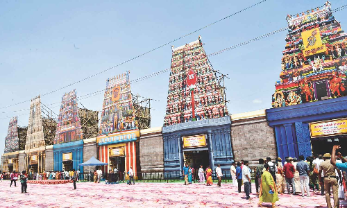All eyes on Madurai as Murugan conference venue attracts visitors with grand themes