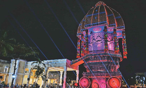 In Pictures: Inside the newly-renovated Valluvar Kottam monument in Chennai