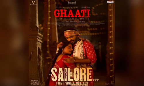 Tamil version of first single Sailore from Anushka Shetty, Vikram Prabhus Ghaati released