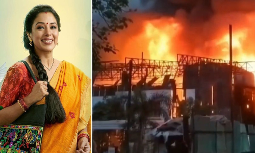 Fire breaks out on Anupamaa TV show set in Mumbais Film City