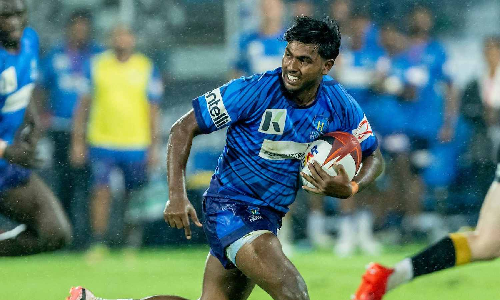 Rugby Premier League: Hyderabad beats Chennai to climb atop table