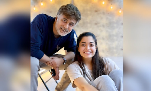 You are too precious my friend, says actress Rashmika Mandanna to The Girlfriend director Rahul Ravindran