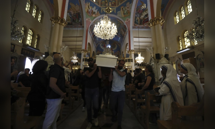 Syria says Islamic State group was behind deadly attack on Damascus church