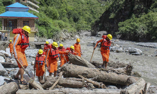 Himachal flash floods: Toll rises to four; search on for missing 7