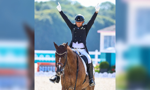 Asiad Medallist Anush Retires Horse Sir Caramello