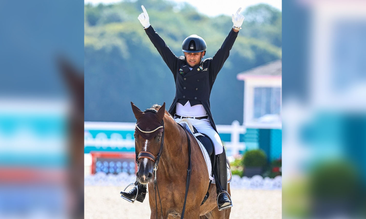 Asiad Medallist Anush Retires Horse Sir Caramello