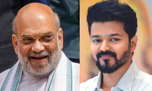 Here’s what Amit Shah said on buzz about Vijay-led TVK joining NDA