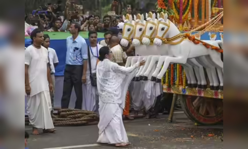 3 lakh visit Jagannath temple in Digha for Rath Yatra festival: ISKCON