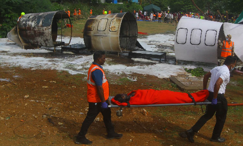 AI crash effect: Multi-agency emergency drill stress-tests rescue, response efforts in Chennai