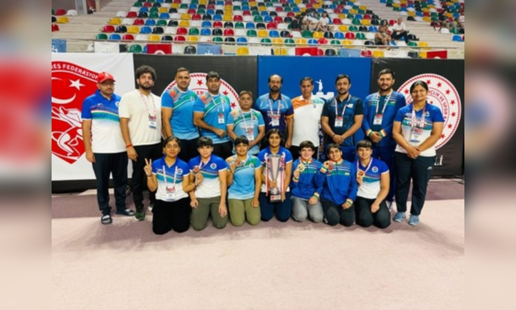 Indian women wrestlers shine at Yasar Dogu International Tournament in Turkey