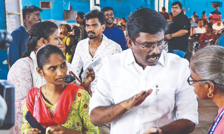 Special camp for ration cards: Egmore MLA’s novel way to kickstart poll campaign