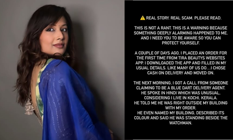 Posing as delivery agent, scamster tries to trick ex-Miss India; heres what happened